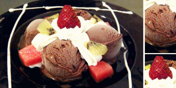 Fruity Chocolate Ice Cream
